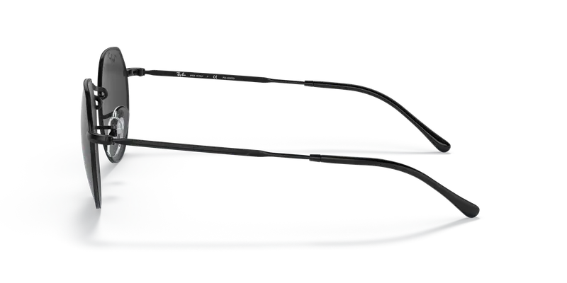 Ray - Ban Unisex RB3565 JACK 002/48 Occhiali da sole Metallo Nero Nero Geometrica Polarizzata miniatura 3