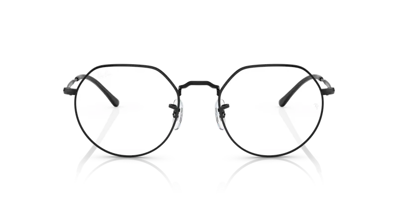 Ray - Ban Unisex RB3565 JACK 002/GG Occhiali da sole Metallo Nero Blu Geometrica Fotocromatiche miniatura 2