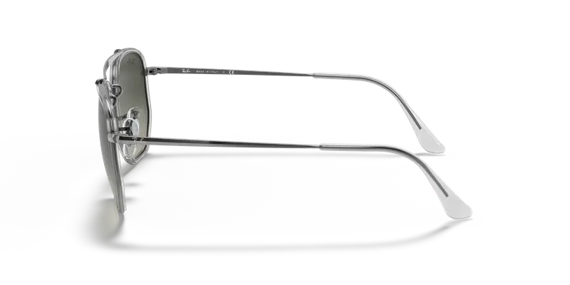 Ray - Ban Unisex RB3648M THE MARSHAL II 004/71 Occhiali da sole Metallo Grigio Grigio Geometrica Normale Sfumato miniatura 3