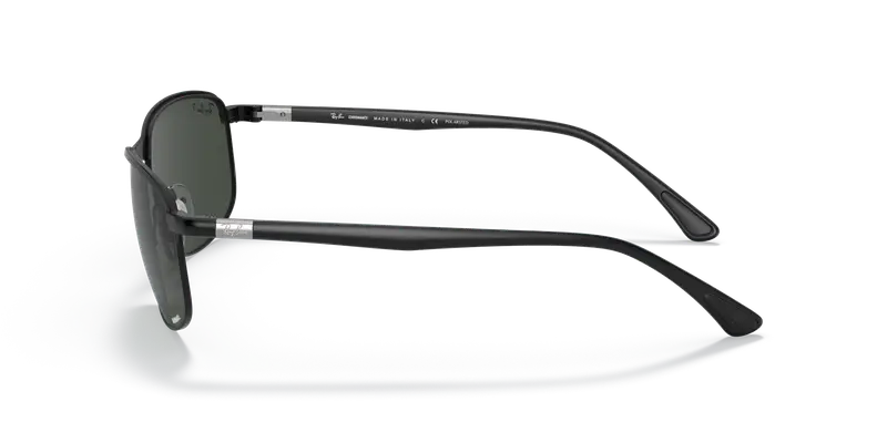 Ray - Ban Unisex RB3671CH CHROMANCE 186/K8 Occhiali da sole Metallo Nero Grigio Pillow Polarizzata miniatura 3