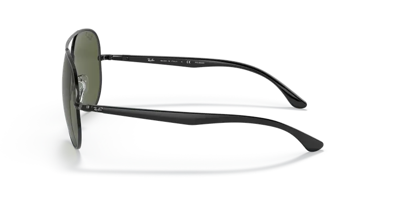 Ray - Ban Unisex RB3675 002/58 Occhiali da sole Metallo Nero G15 Pilot Polarizzata miniatura 3