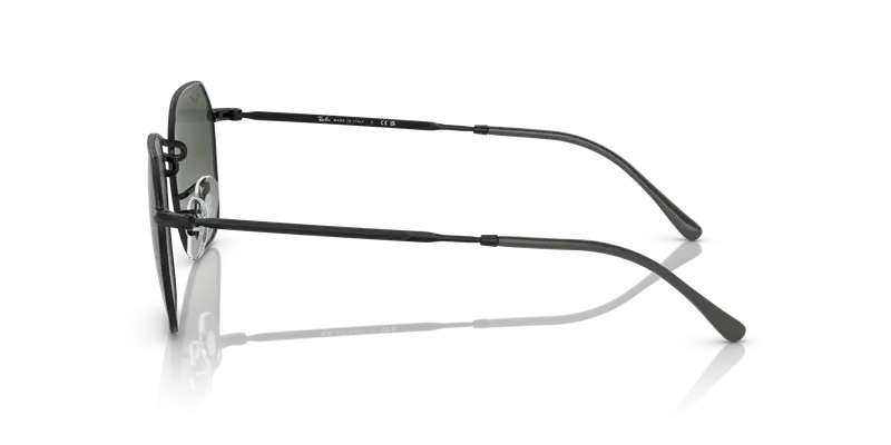 Ray - Ban Unisex RB3694 JIM 002/71 Occhiali da sole Metallo Nero Grigio Geometrica Normale miniatura 3