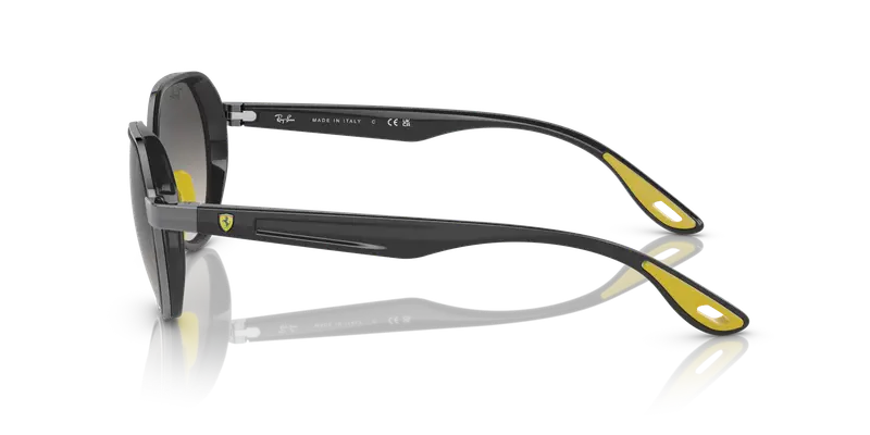 Ray - Ban Unisex RB3703M F03011 Occhiali da sole Metallo Grigio Grigio Geometrica Normale Sfumato miniatura 3