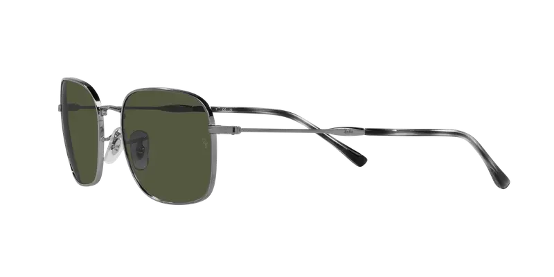 Ray - Ban Unisex RB3706 004/71 Occhiali da sole Metallo Grigio Grigio Pillow Normale miniatura 3