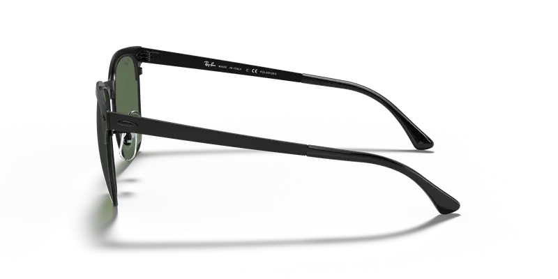 Ray - Ban Unisex RB3716 CLUBMASTER METAL 186/58 Occhiali da sole Metallo Nero G15 Squadrata Polarizzata miniatura 3
