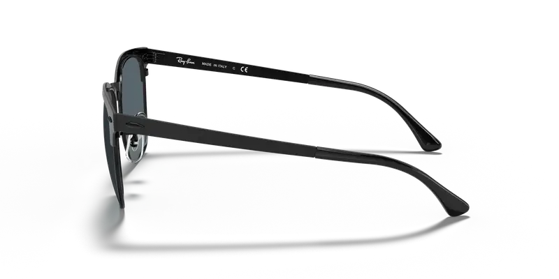 Ray - Ban Unisex RB3716 CLUBMASTER METAL 186/R5 Occhiali da sole Metallo Nero Blu Squadrata Normale miniatura 2