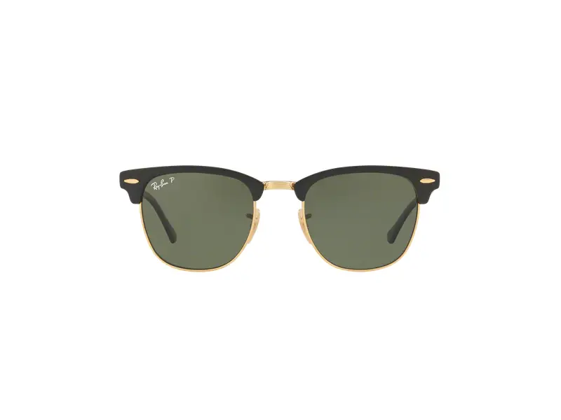 Ray - Ban Unisex RB3716 CLUBMASTER METAL 187 Occhiali da sole Metallo Nero G15 Squadrata Normale miniatura 2