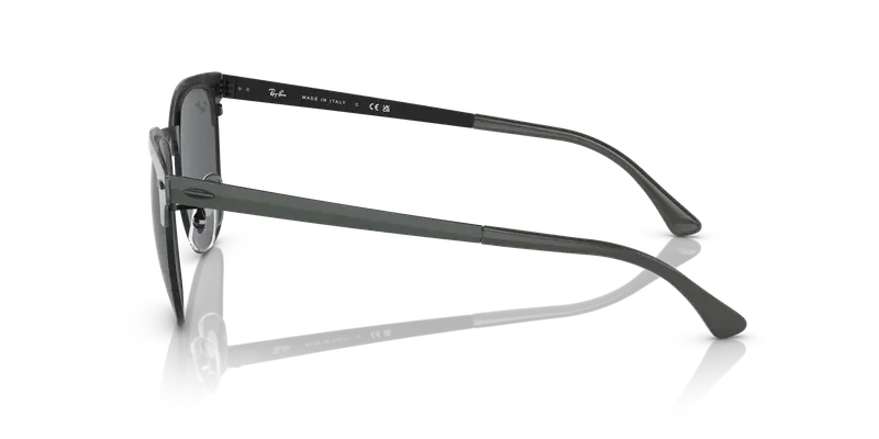 Ray - Ban Unisex RB3716 CLUBMASTER METAL 9256B1 Occhiali da sole Metallo Grigio Grigio Squadrata Normale miniatura 3