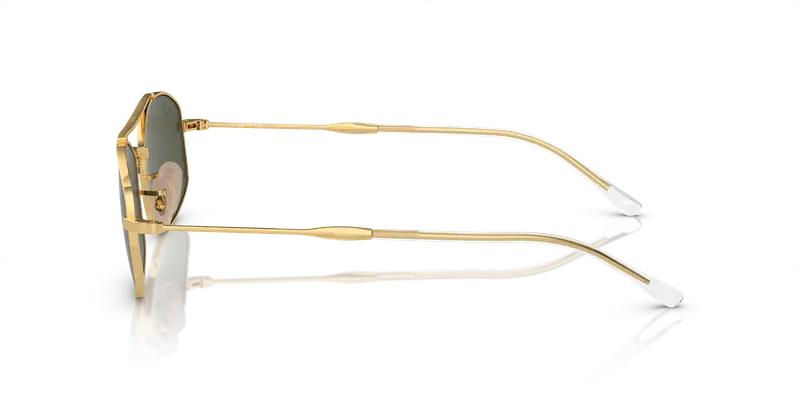 Ray - Ban Unisex RB3719 001/31 Occhiali da sole Metallo Oro G15 Rotonda Normale miniatura 3