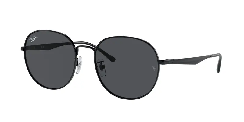 Ray - Ban Unisex RB3727D  002/87 Occhiali da sole Metallo Nero Grigio Pantos Normale