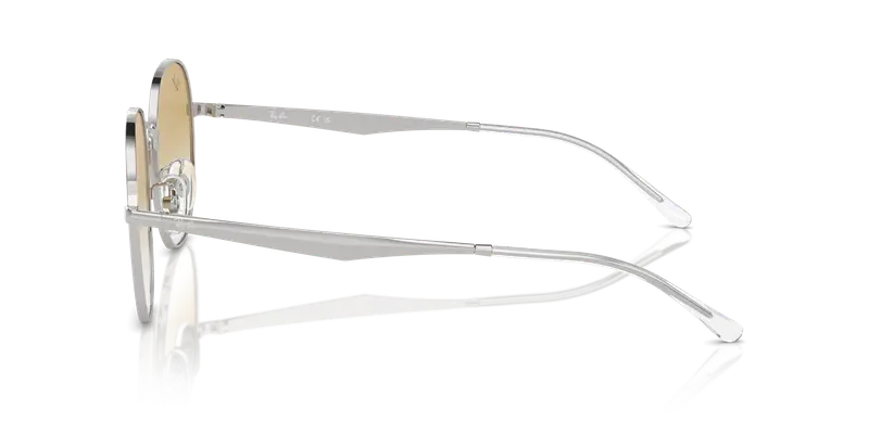 Ray - Ban Unisex RB3727D 003/2Q Occhiali da sole Metallo Argento Giallo Pantos Normale Sfumato miniatura 3