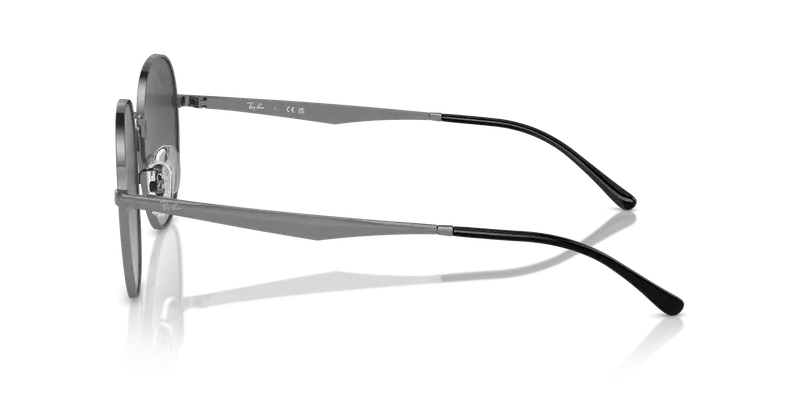 Ray - Ban Unisex RB3727D 004/8G Occhiali da sole Metallo Grigio Grigio Pantos Normale Sfumato miniatura 3