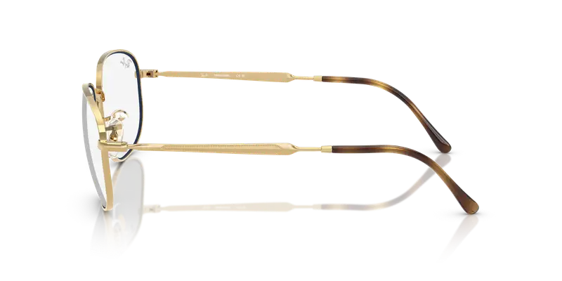 Ray - Ban Unisex RB3754 001/GG Occhiali da sole Metallo Oro Pillow Fotocromatiche miniatura 3