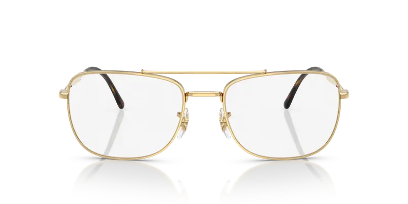 Ray - Ban Unisex RB3755 001/GG Occhiali da sole Metallo Oro Blu Squadrata Fotocromatiche miniatura 2