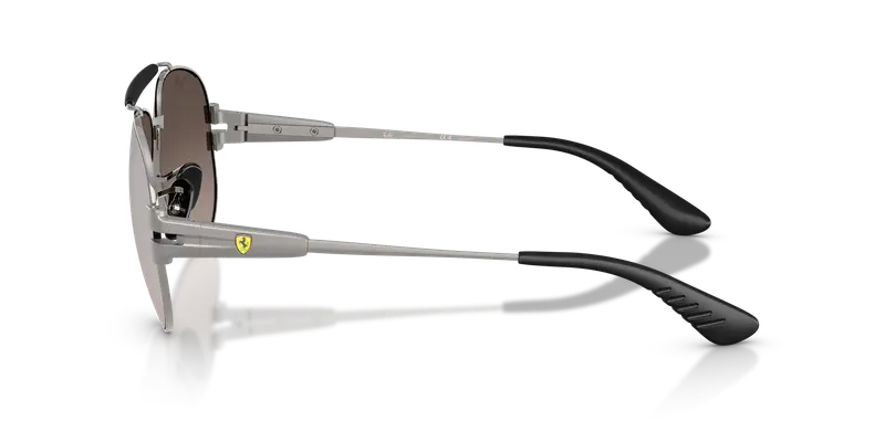 Ray - Ban Unisex RB3762M F1245J Occhiali da sole Metallo Grigio Grigio Pantos Polarizzata miniatura 3