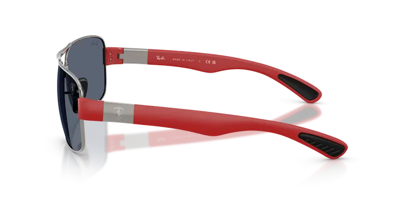 Ray - Ban Unisex RB3763M F01887 Occhiali da sole Metallo Grigio Grigio Squadrata Normale miniatura 3