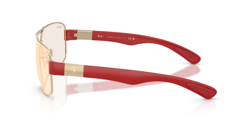 Ray - Ban Unisex RB3763M F1216Q Occhiali da sole Metallo Argento Marrone Squadrata Normale miniatura 3