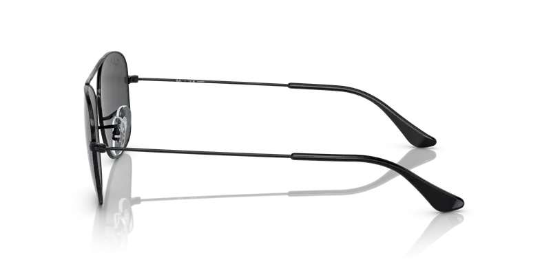 Ray - Ban Unisex RB3799 002/48 Occhiali da sole Metallo Nero Grigio Pillow Polarizzata miniatura 3