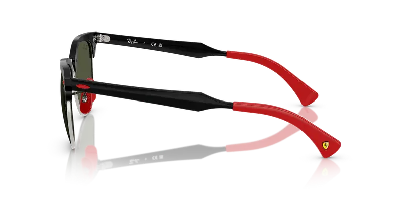 Ray - Ban Unisex RB3807M F11031 Occhiali da sole Argento Verde G15 Squadrata Normale miniatura 3