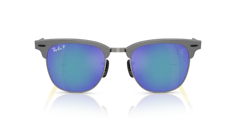 Ray - Ban Unisex RB3807M F1134L Occhiali da sole Grigio Squadrata Polarizzata miniatura 2