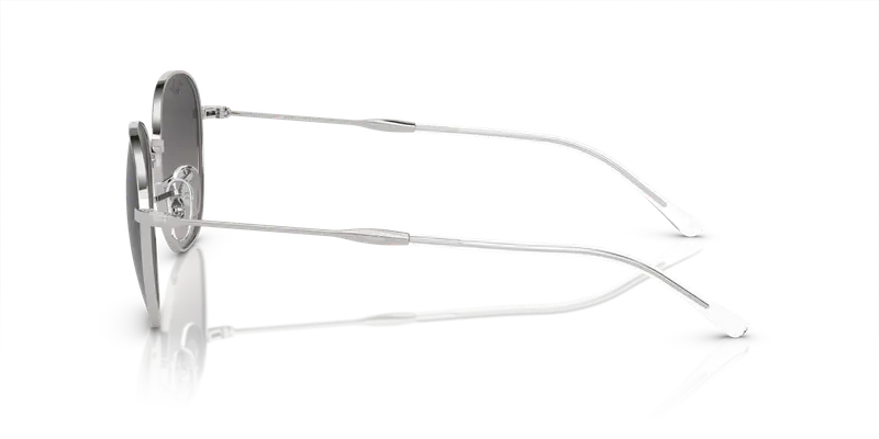 Ray - Ban Unisex RB3809 003/M3 Occhiali da sole Metallo Argento Grigio Pantos Polarizzata Sfumato miniatura 3