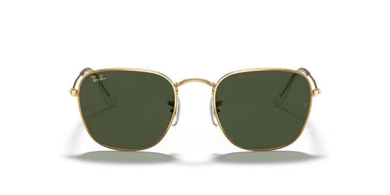 Ray - Ban Unisex RB3857 FRANK 919631 Occhiali da sole Metallo Oro G15 Squadrata Normale miniatura 2