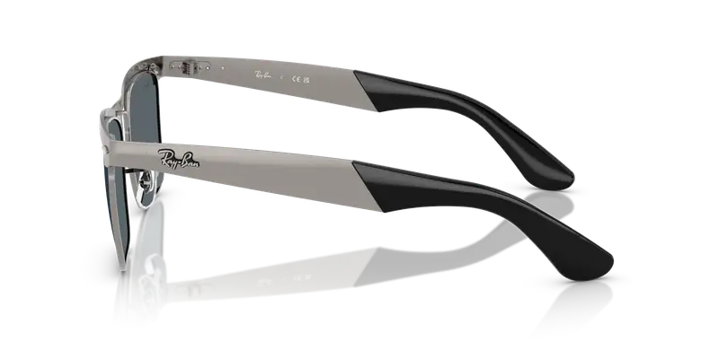 Ray - Ban Unisex RB3875 WAYFARER DELUXE 029/R5 Occhiali da sole Metallo Canna di fucile Blu Squadrata Normale miniatura 3