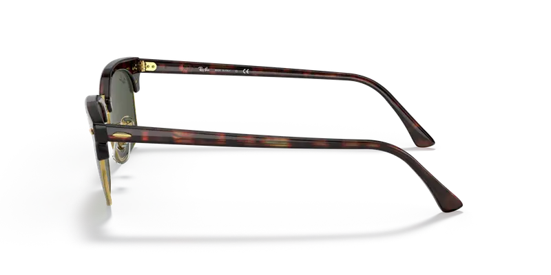 Ray - Ban Unisex RB3916 CLUBMASTER SQUARE 130431 Occhiali da sole Acetato Tartaruga G15 Squadrata Normale miniatura 3