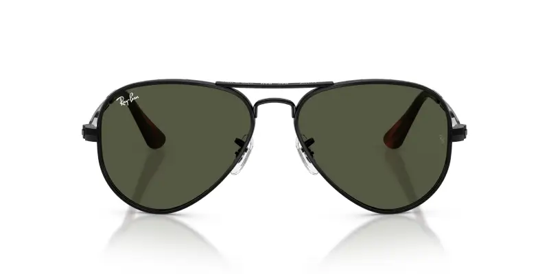 Unisex RB3925 AVIATOR MAX 002/31 Occhiali da sole Metallo Nero Verde Pilot Normale miniatura 3