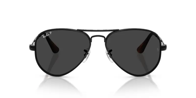 Unisex RB3925 AVIATOR MAX 002/48 Occhiali da sole Metallo Nero Grigio Pilot Polarizzata miniatura 3