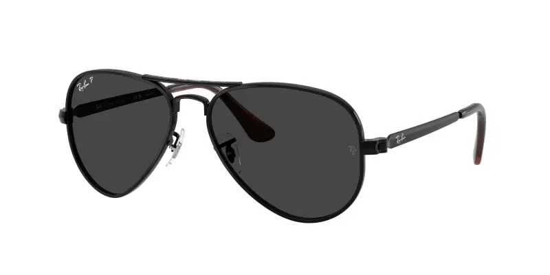 Unisex RB3925 AVIATOR MAX 002/48 Occhiali da sole Metallo Nero Grigio Pilot Polarizzata
