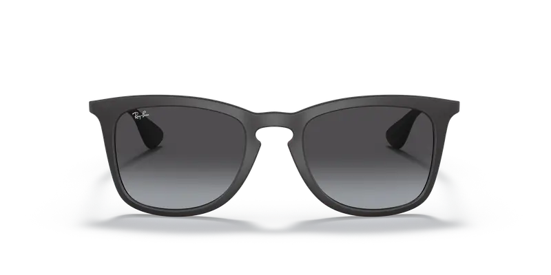 Ray - Ban Unisex RB4221 622/8G Occhiali da sole Iniettato Nero Grigio Squadrata Normale Sfumato miniatura 2