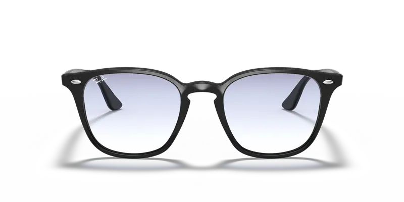 Ray - Ban Unisex RB4258F 601/19 Occhiali da sole Acetato Nero Blu Squadrata Normale Sfumato miniatura 2