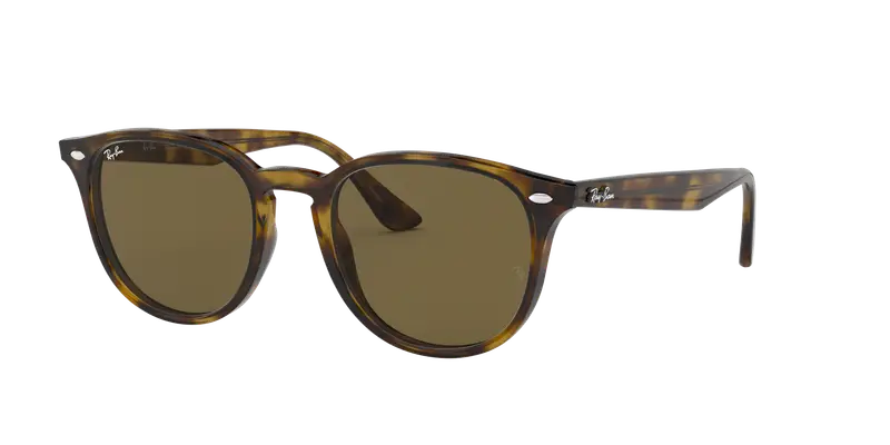 Ray - Ban Unisex RB4259 710/73 Occhiali da sole Iniettato Tartaruga Pantos Normale
