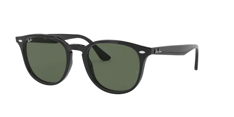 Ray - Ban Unisex RB4259F  601/71 Occhiali da sole Acetato Nero Verde Pantos Normale