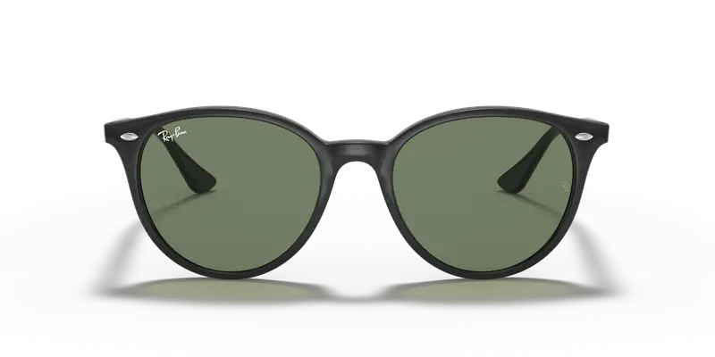 Ray - Ban Unisex RB4305 601/71 Occhiali da sole Iniettato Nero Verde Pantos Normale miniatura 2