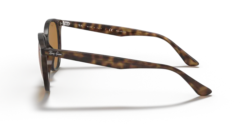 Ray - Ban Unisex RB4305 710/83 Occhiali da sole Acetato Tartaruga Pantos Polarizzata miniatura 3