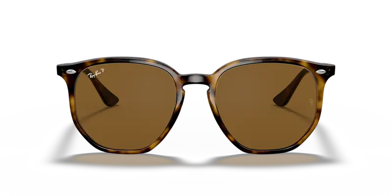 Ray - Ban Unisex RB4306 710/83 Occhiali da sole Iniettato Tartaruga Geometrica Polarizzata miniatura 2