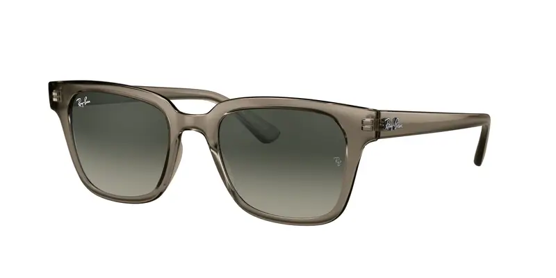 Ray - Ban Unisex RB4323  644971 Occhiali da sole Iniettato Grigio Grigio Squadrata Normale Sfumato