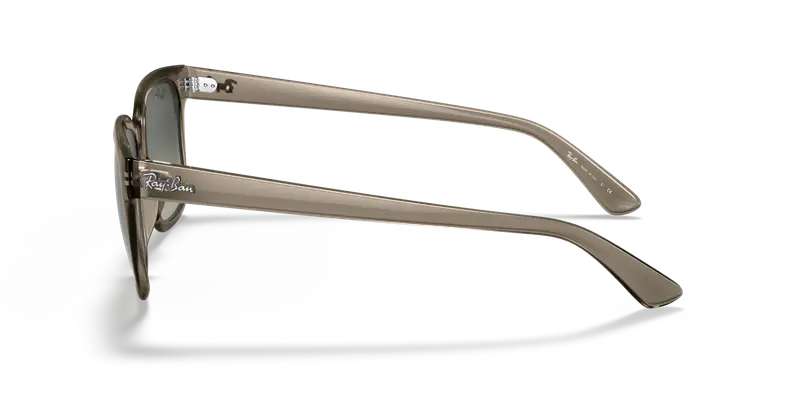 Ray - Ban Unisex RB4323 644971 Occhiali da sole Iniettato Grigio Grigio Squadrata Normale Sfumato miniatura 3