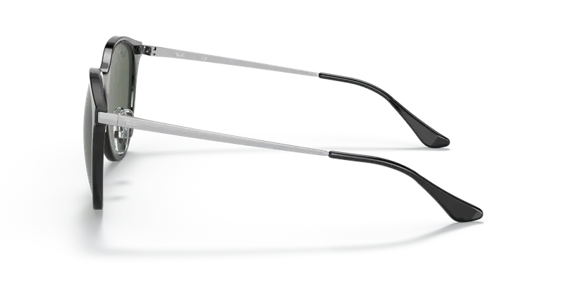 Ray - Ban Unisex RB4334D 629271 Occhiali da sole Iniettato Nero G15 Squadrata Normale miniatura 3