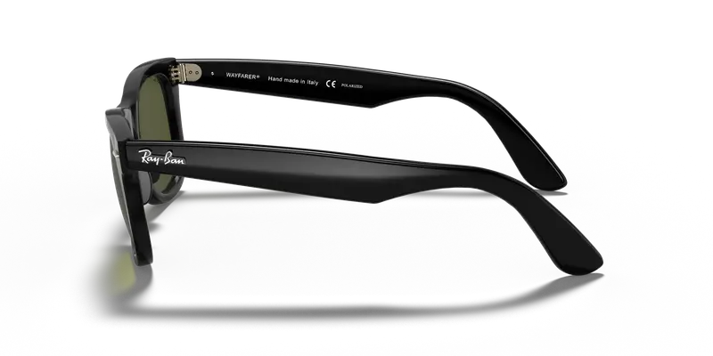 Ray - Ban Unisex RB4340 WAYFARER EASE 601/58 Occhiali da sole Iniettato Nero G15 Squadrata Polarizzata miniatura 3