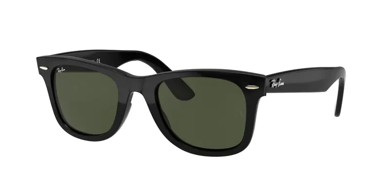 Ray - Ban Unisex RB4340 WAYFARER EASE 601 Occhiali da sole Iniettato Nero G15 Squadrata Normale