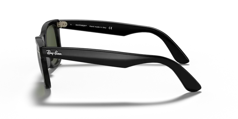 Ray - Ban Unisex RB4340 WAYFARER EASE 601 Occhiali da sole Iniettato Nero G15 Squadrata Normale miniatura 3