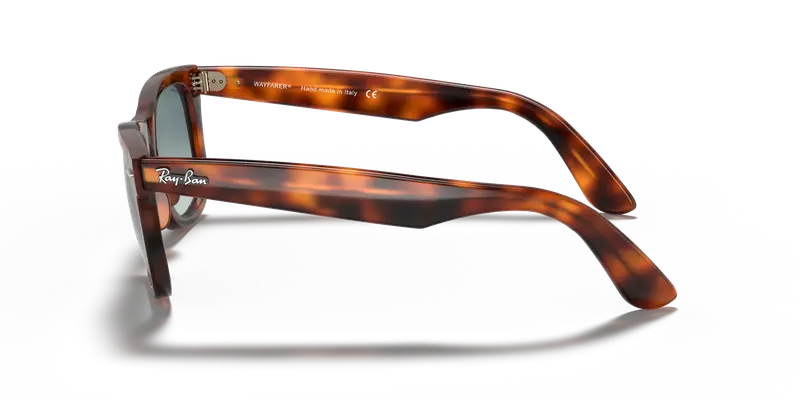 Ray - Ban Unisex RB4340 WAYFARER EASE 63973M Occhiali da sole Iniettato Tartaruga Blu Squadrata Normale Sfumato miniatura 3