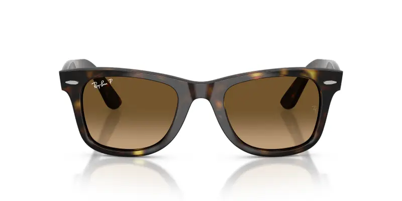 Unisex RB4340 WAYFARER EASE 710/M2 Occhiali da sole Acetato Tartaruga Marrone Squadrata Polarizzata miniatura 3