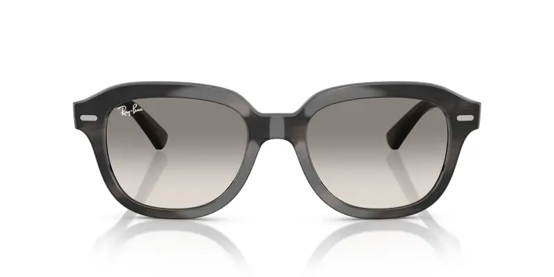 Unisex RB4398 ERIK 140432 Occhiali da sole Acetato Grigio Grigio Squadrata Normale Sfumato miniatura 3