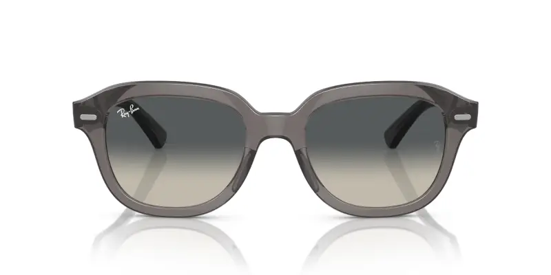 Unisex RB4398 ERIK 667571 Occhiali da sole Acetato Grigio Grigio Squadrata Normale Sfumato miniatura 3