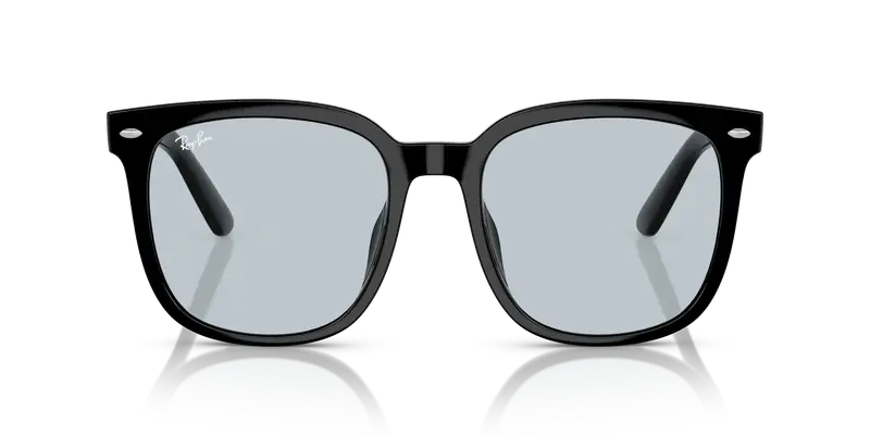 Ray - Ban Unisex RB4401D 601/72 Occhiali da sole Iniettato Nero Blu Squadrata Normale miniatura 2