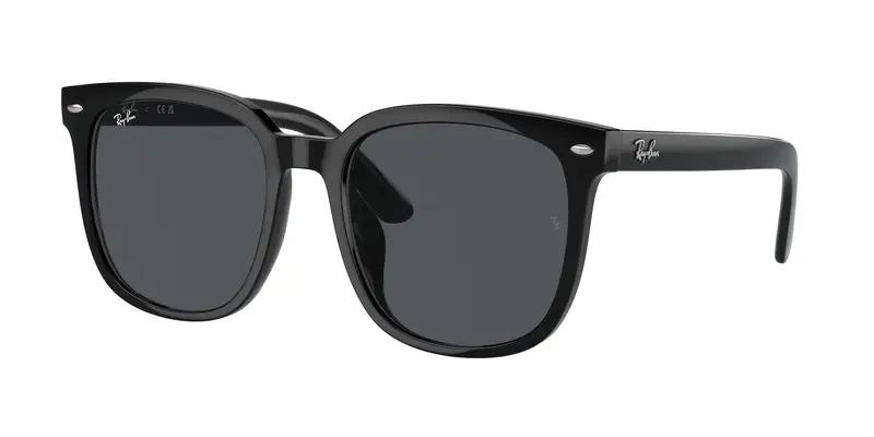 Ray - Ban Unisex RB4401D  601/87 Occhiali da sole Iniettato Nero Grigio Squadrata Normale